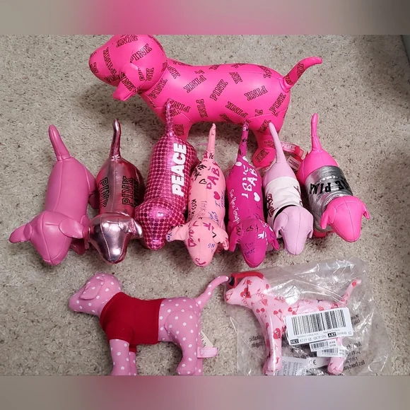 Vs Pink Dogs lot Set - Picture 1 of 10